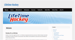 Desktop Screenshot of lifetimehockey.com