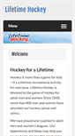 Mobile Screenshot of lifetimehockey.com